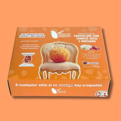 Croquetas de provolone con tomate seco (6 uds.)