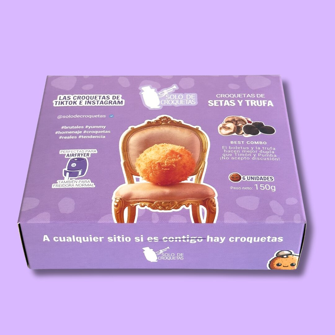 Croquetas de boletus con trufa (6 uds.)