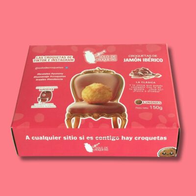 Croquetas de jamón ibérico (6 uds.)