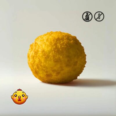 Croquetas de pollo vegano al curry (2 uds.)